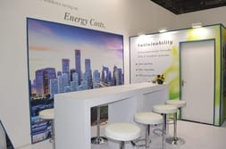 ZAK INDIA 2014 – Seats at the exhibition stand for advisory talks